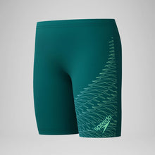 Load image into Gallery viewer, SPEEDO BOYS MEDLEY LOGO JAMMER GREEN