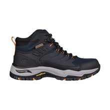 Load image into Gallery viewer, SKECHERS MENS ARCHFIT DAWSON RAVENO BOOTS NAVY/BLACK