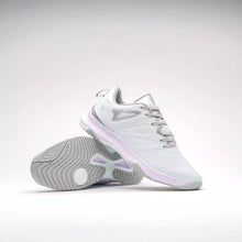 Load image into Gallery viewer, GILBERT IMPACT NETBALL SHOE WHITE/SILVER