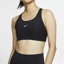 Load image into Gallery viewer, NIKE SWOOSH SPORTS BRA BLACK