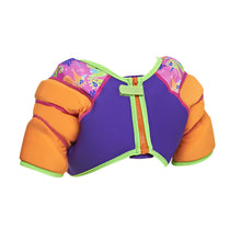 Load image into Gallery viewer, ZOGGS SEAUNICORN WATERWINGS VEST PURPLE/ORANGE