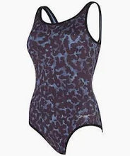 Load image into Gallery viewer, ZOGGS WOMENS REVERSIBLE BINDING SCOOPBACK STORM