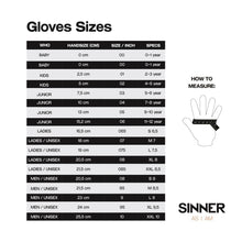 Load image into Gallery viewer, SINNER WOMENS WILDECAT MITTEN BLACK