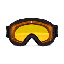 Load image into Gallery viewer, SINNER SENIOR ESTES SKI GOGLE MATTE BLACK ORANGE LENS