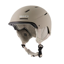 Load image into Gallery viewer, SINNER SENIOR WHISTLER SKI HELMET MATTE LIGHT GREY