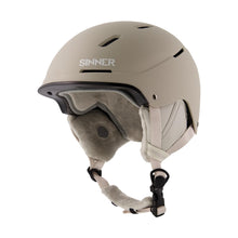 Load image into Gallery viewer, SINNER SENIOR WHISTLER SKI HELMET MATTE LIGHT GREY