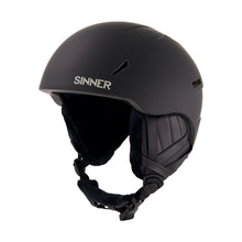 Load image into Gallery viewer, SINNER SENIOR CREST SKI HELMET MATTE BLACK