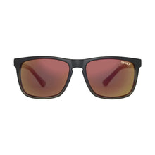 Load image into Gallery viewer, SINNER OAK SUNGLASSES CX MATTE BLACK/GREY SINTEC RED MIRROR LENS