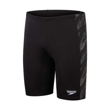 Load image into Gallery viewer, SPEEDO MENS HYPERBOOM PANEL JAMMER BLACK/WHITE