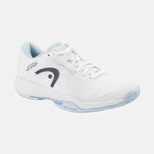 Load image into Gallery viewer, HEAD WOMENS SPRINT EVO 4.0 ALL COURT SHOE WHITE/LIGHTBLUE