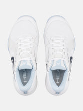Load image into Gallery viewer, HEAD WOMENS SPRINT EVO 4.0 ALL COURT TENNIS SHOE WHITE/LIGHTBLUE