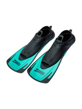 Load image into Gallery viewer, ZOGGS SWIM FIN ENERGY BLACK/TURQUOISE