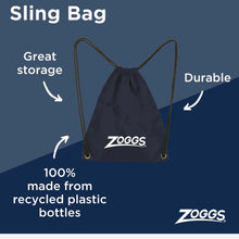 Load image into Gallery viewer, ZOGGS SWIMMING SLING BAG BLACK