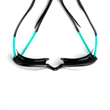 Load image into Gallery viewer, ZOGGS TIGER GOGGLES BLACK/TURQUOISE/CLEAR
