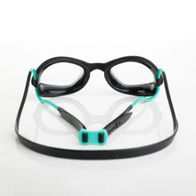 Load image into Gallery viewer, ZOGGS TIGER GOGGLES BLACK/TURQUOISE/CLEAR