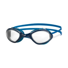 Load image into Gallery viewer, ZOGGS TIGER GOGGLES BLUE/WHITE/CLEAR