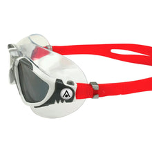 Load image into Gallery viewer, AQUASPHERE VISTA A1 WHITE RED SMOKE LENS