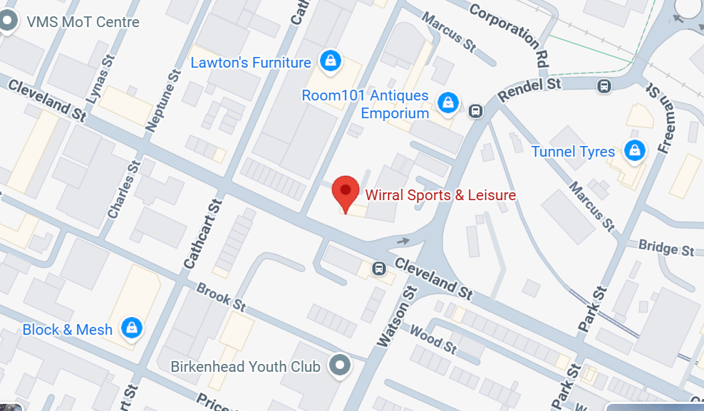 Wirral Sports store