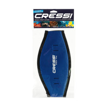 Load image into Gallery viewer, CRESSI NEOPRENE MASK STRAP COVER BLUE
