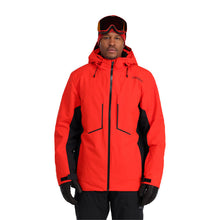 Load image into Gallery viewer, SPYDER MENS PRIMER INSULATED SKI JACKET VOLCANO