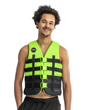 Load image into Gallery viewer, JOBE MENS 4 BUCKLE LIFE VEST - LIME