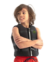 Load image into Gallery viewer, JOBE YOUTH NEOPRENE LIFE VEST - BLACK