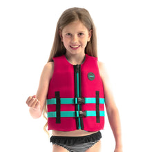 Load image into Gallery viewer, JOBE YOUTH NEOPRENE LIFE VEST - HOT PINK