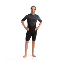 Load image into Gallery viewer, JOBE MENS 3/2MM PERTH SHORTY WESTUIT - GRAPHITE GREY