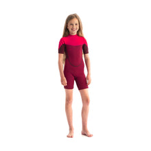Load image into Gallery viewer, JOBE GIRLS BOSTON SHORTY 2MM FULL WETSUIT - HOT PINK
