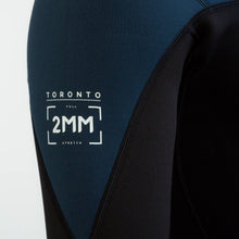 Load image into Gallery viewer, JOBE MENS TORONTO WETSUIT JACKET 2MM - NAVY/ORANGE