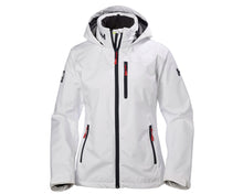 Load image into Gallery viewer, HELLY HANSEN WOMENS CREW MIDLAYER JACKET - WHITE