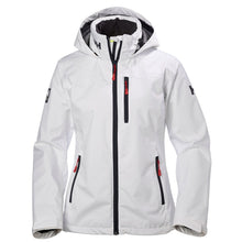 Load image into Gallery viewer, HELLY HANSEN WOMENS CREW MIDLAYER JACKET - WHITE