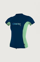 Load image into Gallery viewer, ONEILL GIRLS PREMIUM SKIN SHORT SLEEVE RASH GUARD (4175 FP3)