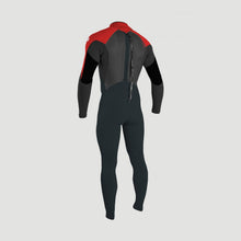 Load image into Gallery viewer, ONEILL YOUTH EPIC 4/3 BACK ZIP FULL WETSUIT GRAPHITE/SMOKE/RED/RED
