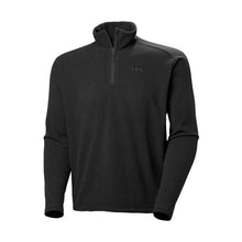 Load image into Gallery viewer, HELLY HANSEN MEN'S SNOW SKI DAYBREAKER HALF ZIP PULLOVER FLEECE BLACK