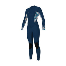 Load image into Gallery viewer, ONEILL WETSUITS WOMENS BAHIA 3/2 FULL SUIT NAVY/BLUE/WHITE