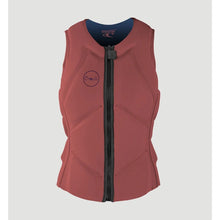 Load image into Gallery viewer, ONEILL WOMENS SLASHER B COMPETITION VEST - TEA ROSE/ABYSS