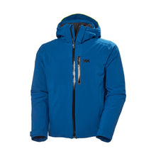 Load image into Gallery viewer, HELLY HANSEN MENS SWIFT STRETCH SNOW SKI JACKET BLUE