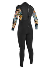 Load image into Gallery viewer, ONEILL WOMENS EPIC 3/2 FULL WETSUIT-BLACK/DEMIFLORAL