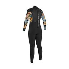 Load image into Gallery viewer, ONEILL WOMENS EPIC 3/2 FULL WETSUIT-BLACK/DEMIFLORAL