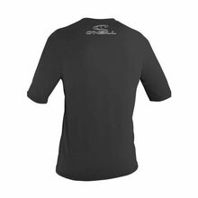 Load image into Gallery viewer, ONEILL MENS RASH VEST TEE CREW BLACK
