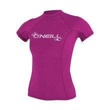 Load image into Gallery viewer, ONEILL WOMENS RASH GUARD-FOX PINK