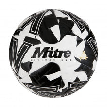 Load image into Gallery viewer, MITRE ULTIMAX ONE FIFA QUALITY PROFESSIONIAL MATCH FOOTBALL BLACK/WHITE