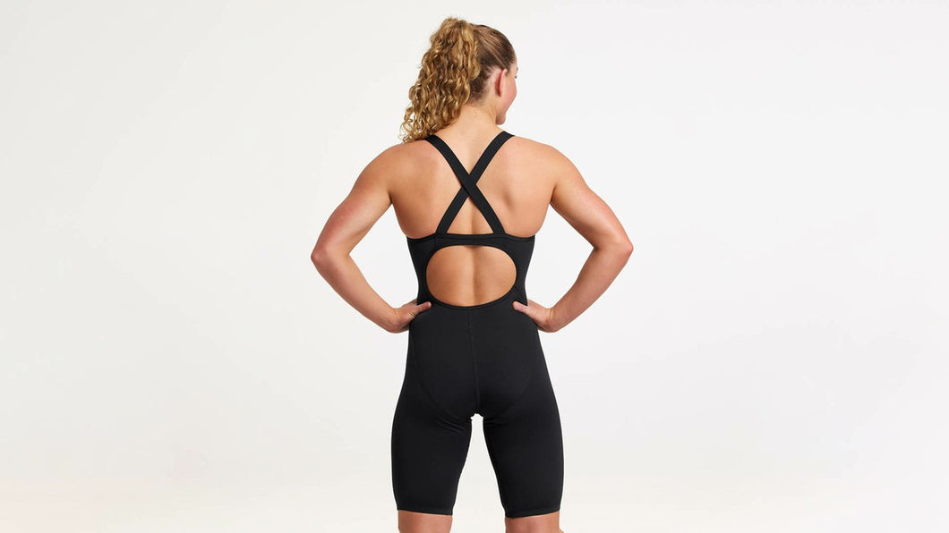 FUNKITA WOMENS FAST LEGS ONE PIECE - BLACK