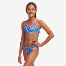 Load image into Gallery viewer, FUNKITA GIRLS TWO PIECE RACERBACK BUNDJALUNG BLUE
