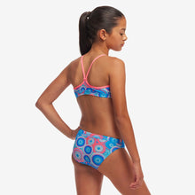 Load image into Gallery viewer, FUNKITA GIRLS TWO PIECE RACERBACK BUNDJALUNG BLUE
