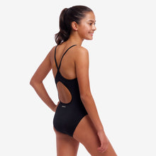 Load image into Gallery viewer, FUNKITA GIRLS DIAMOND SECURE ONE PIECE STILL BLACK SWIMSUIT

