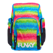 Load image into Gallery viewer, FUNKY TRUNKS SPACE CASE BACKPACK MELTING MAYHEM
