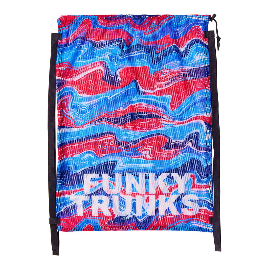 FUNKY TRUNKS MESH GEAR BAG WAVE CRAZE