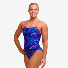 Load image into Gallery viewer, FUNKITA LADIES SWIM SECURE SWIMSUIT ONE PIECE RISING TIDE (PERIOD PROOF)
